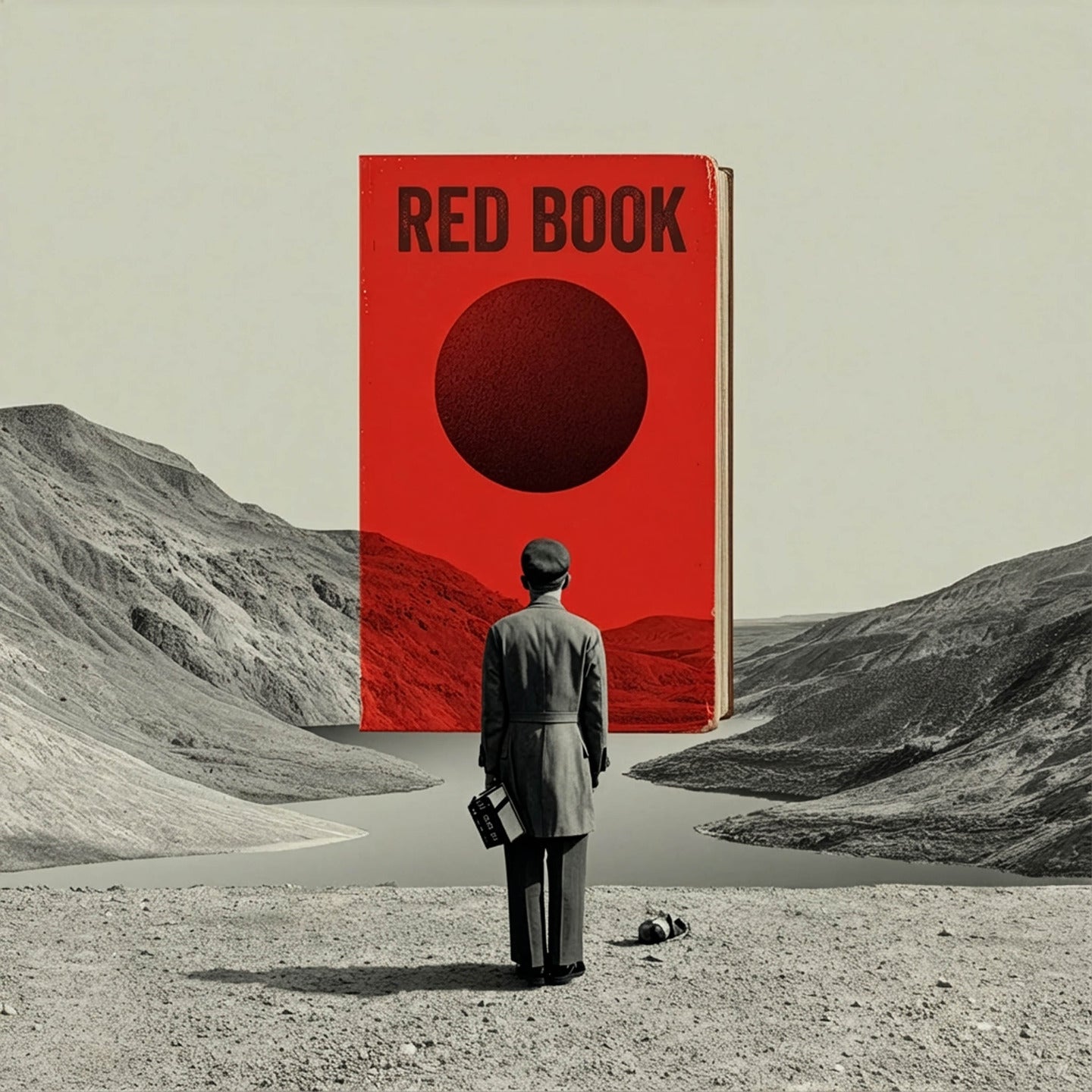 Large Red Book Red Book – Kelly Boesch AI Art Store