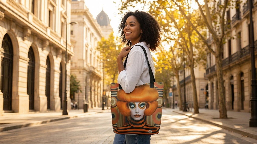 Gelsomina Tote Bag-Original Kelly Boesch Design